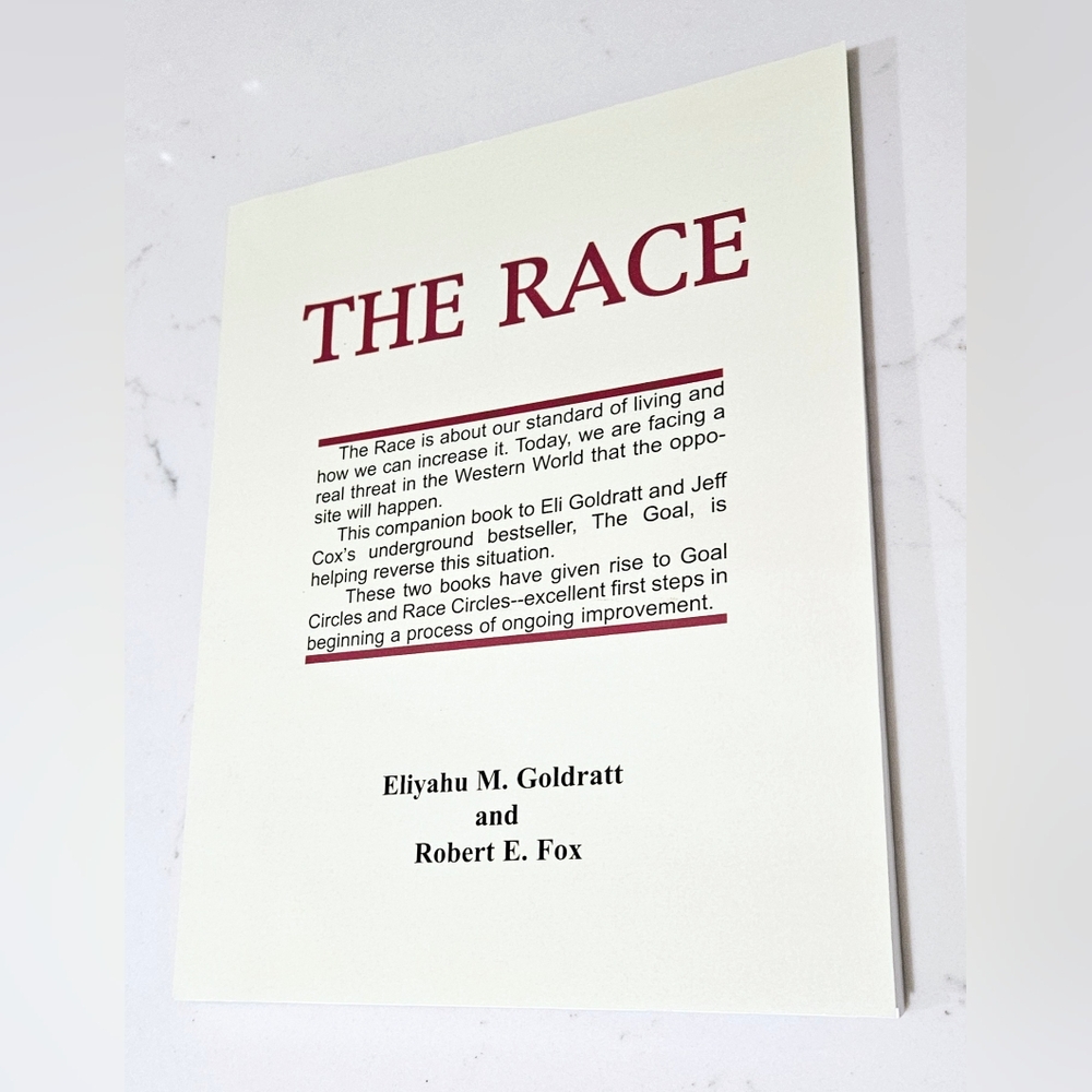 BOGO The Race Book By Eliyahu M. Goldratt And Robert E. Fox
